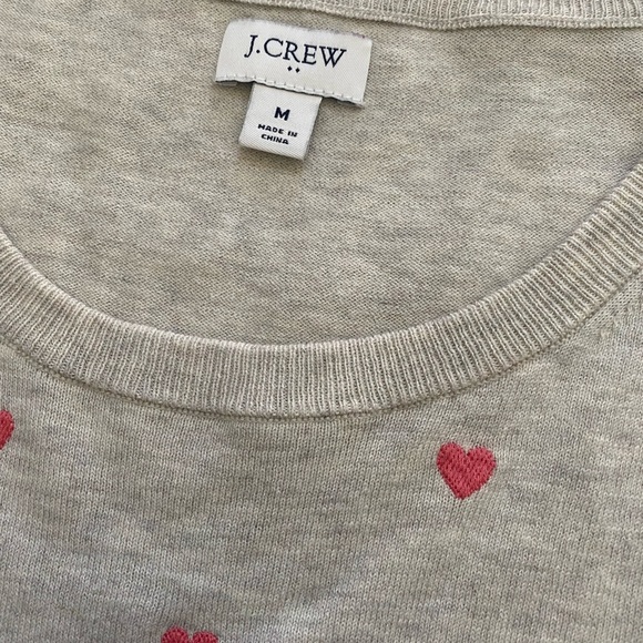 Jcrew Factory Embroidered Short Sleeve Sweater - Picture 2 of 5